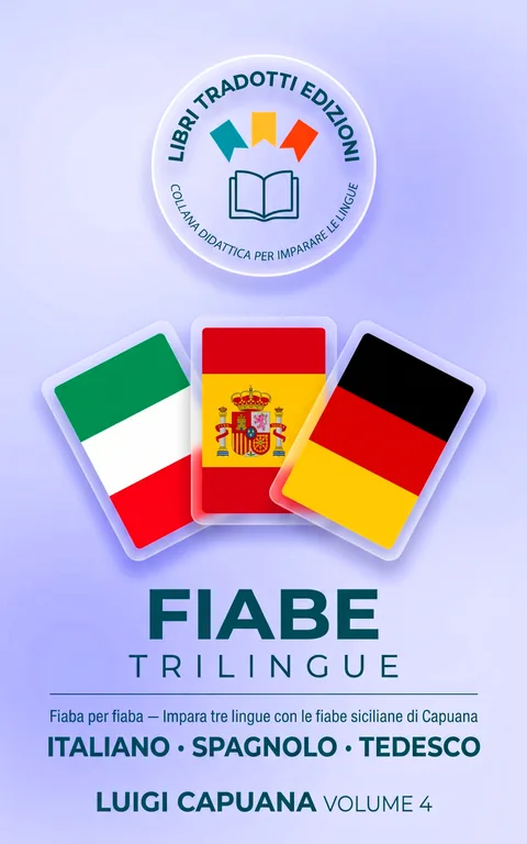 Copertina Fiabe Trilingue, Volume 4